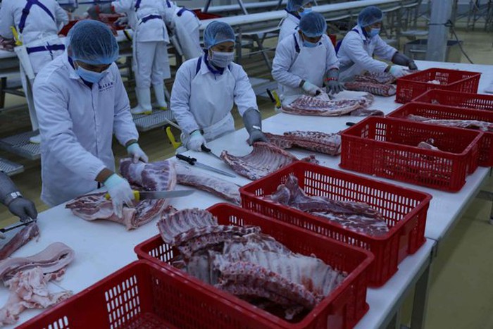 Tổ hợp chế biến thịt mát 1.000 tỷ đồng của Masan vận hành